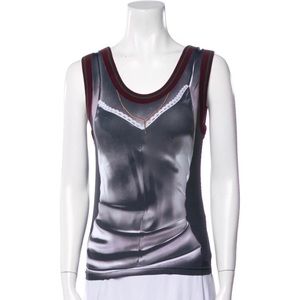JEAN PAUL GAULTIER X Y/PROJECT
Scoop Neck Sleeveless Top